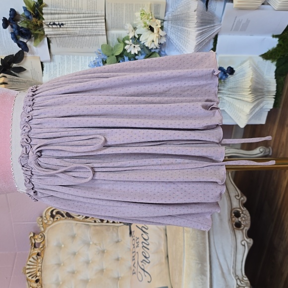 NWOT Lacemade Miss Taro Knit Pantskirt XS Light Purple - Picture 1 of 12